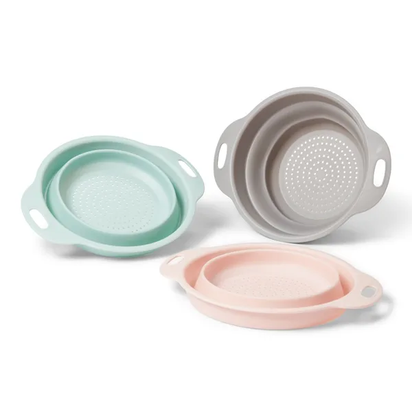Silicone Collapsible Colander HK-072