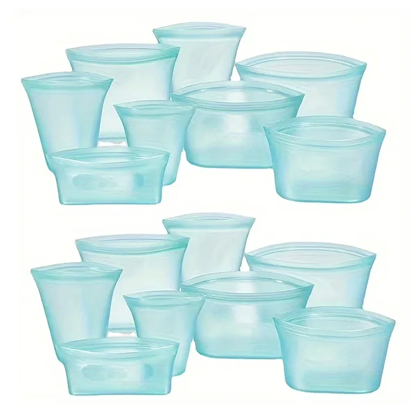 Silicone Food Storage Bags HK-080B