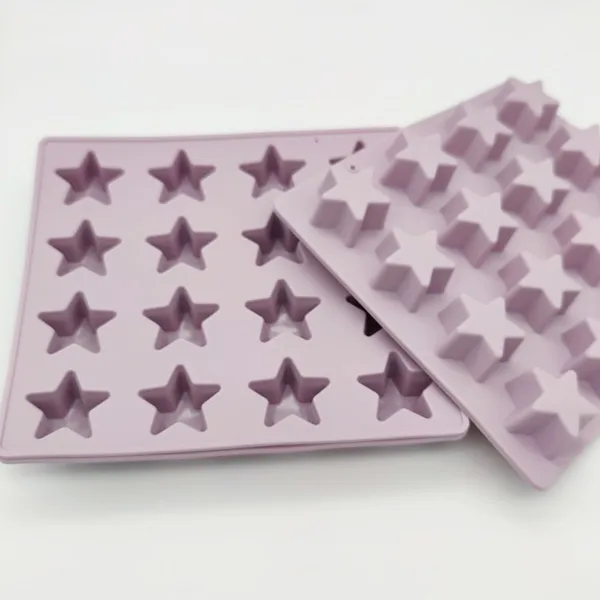 Silicone Star Ice Cube Tray HK-036