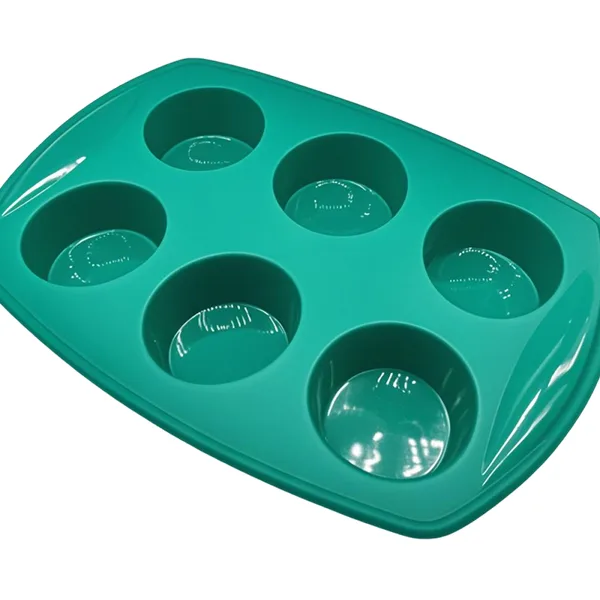 6 Hole Silicone Muffin Pan HK-048