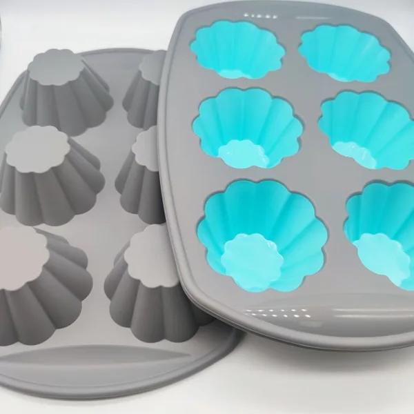Flower Shape Silicone Cake Mold HK-055