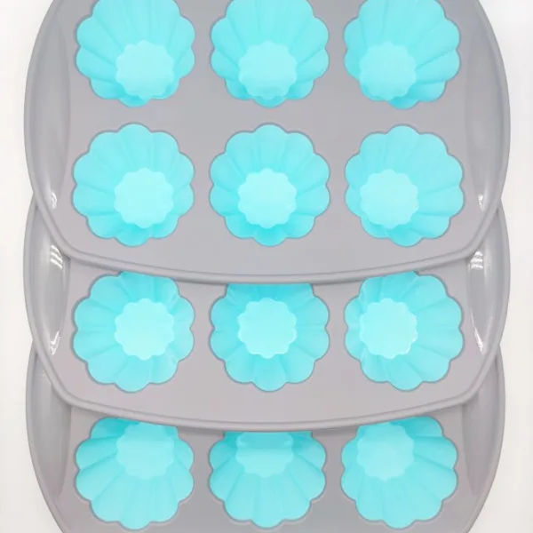 Flower Shape Silicone Cake Mold HK-055