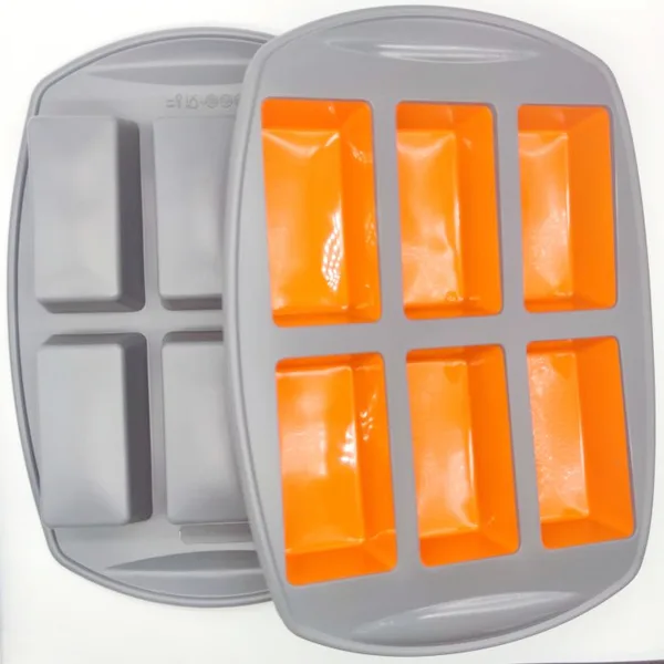 6 Hole Silicone Square Cake Pan HK-056
