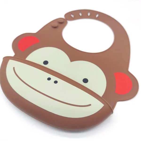 Food-Grade Silicone Baby Bib HK-062
