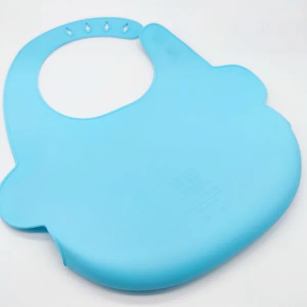 Cartoon Pattern Silicone Baby Bib HK-063