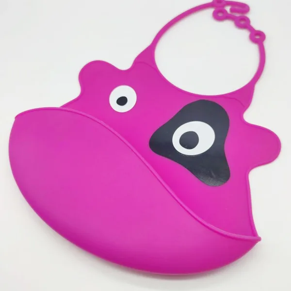 Silicone Baby Bib with Catcher HK-064