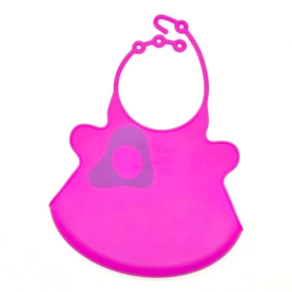 Silicone Baby Bib with Catcher HK-064