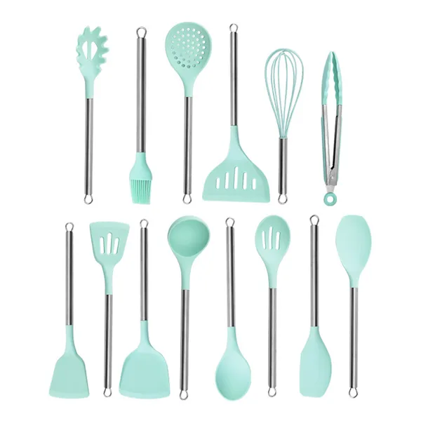 Green Silicone Cooking Utensils Set KB101-KB113