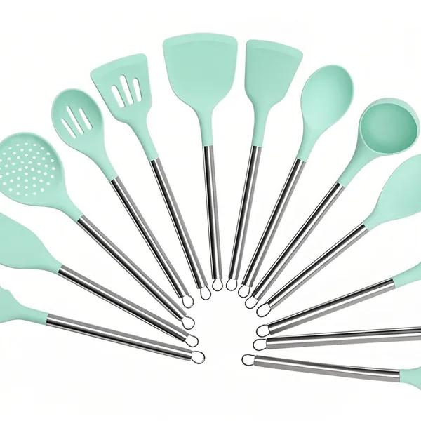 Green Silicone Cooking Utensils Set KB101-KB113