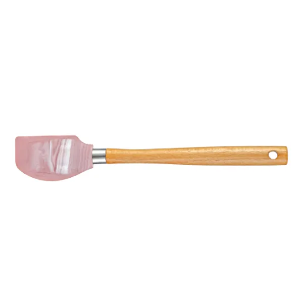 Pink Silicone Kitchen Utensils Set with Wood Handle KH301-KH308