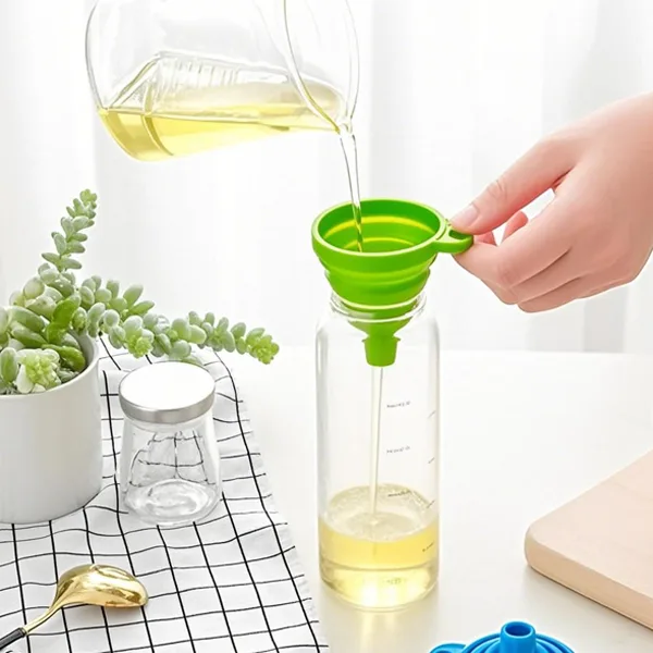 Collapsible Silicone Funnel