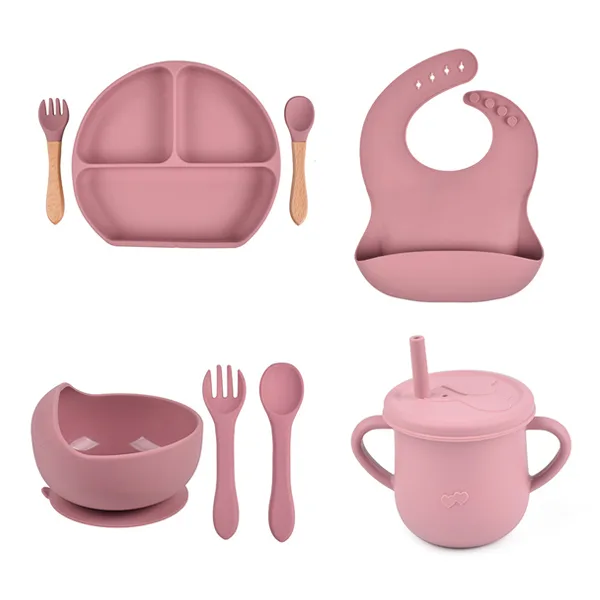 Silicone Baby Feeding Set SO-023